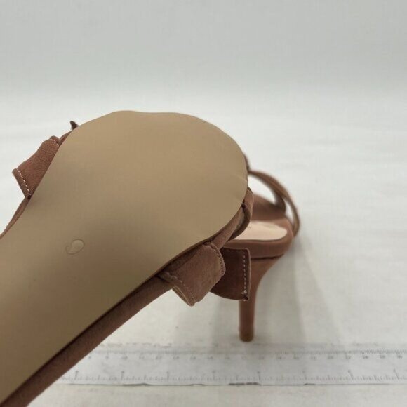 FSJ Women Cute Bowknot Slip On Mules Summer Open Toe Kitten Low Heel Sandal Ladi - Picture 6 of 8